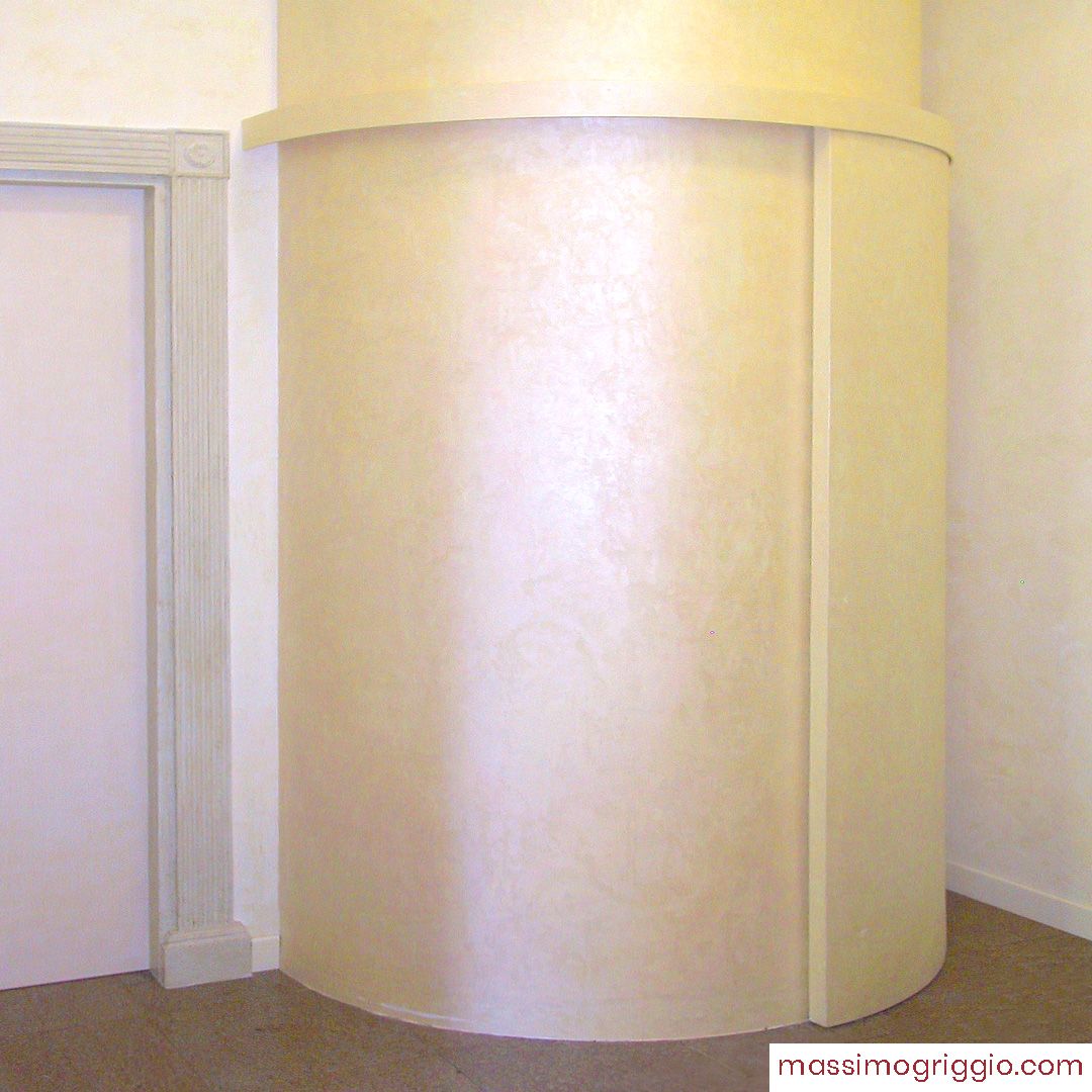 …chiudiamo il vano scala…